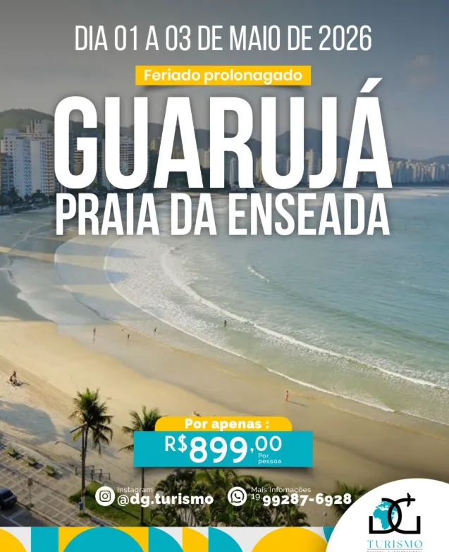 Guarujá Praia da Enseada - 01 a 03/05/26 - foto 1