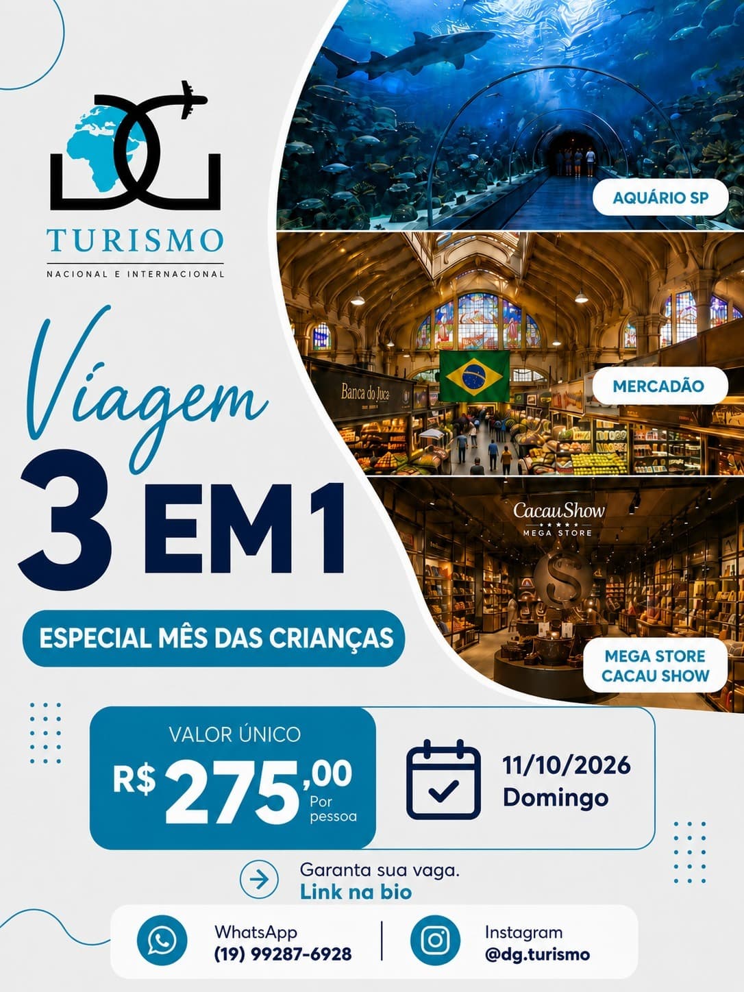 AQUÁRIO 3 EM 1 - 11/10 - foto 1