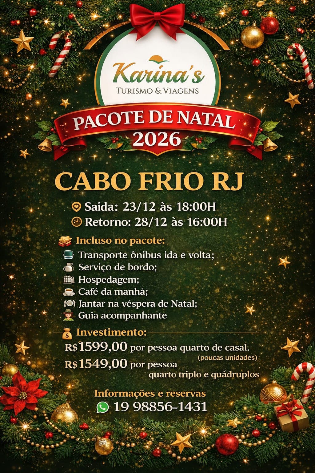PACOTE DE NATAL - foto 1